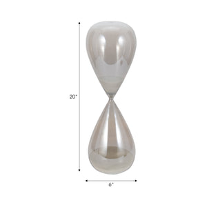 20" Galene Small Grey Hourglass