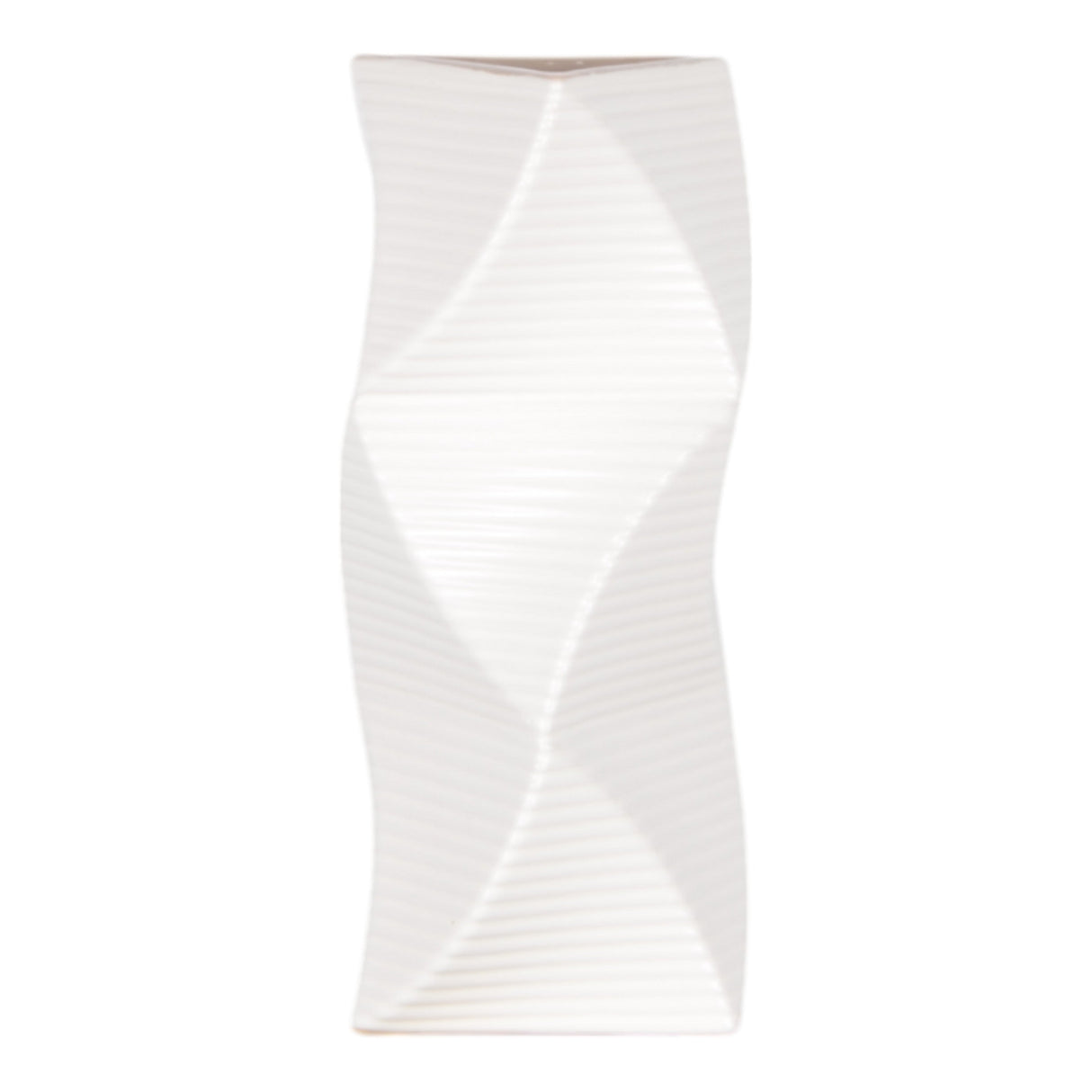 12" Salzburg Small White  Vase