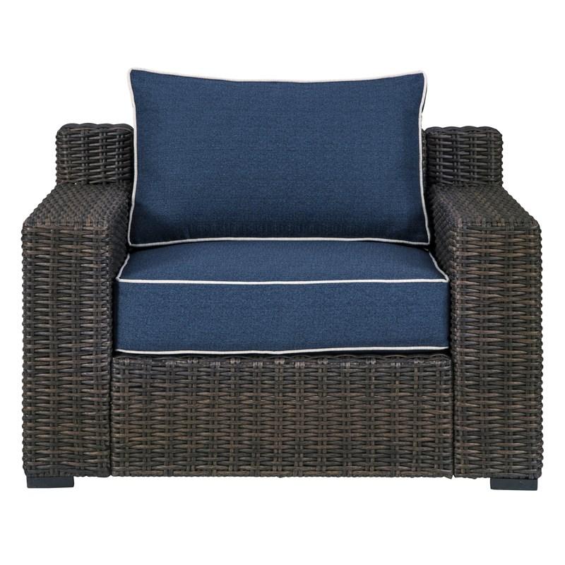 LOUNGE CHAIR W/CUSHION (1/CN)