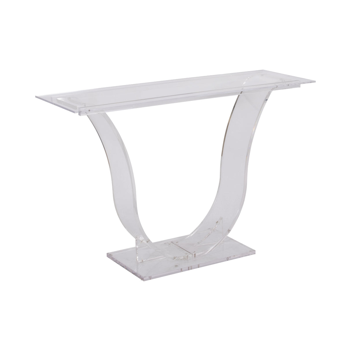 47" Dorsey Acrylic Console Table