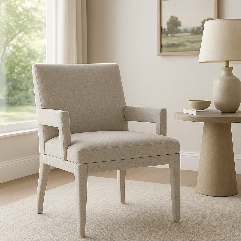Cascade Upholstered Arm Chair