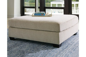 OVERSIZED ACCENT OTTOMAN