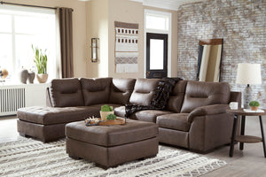 Maderla Brown Laf Sectional