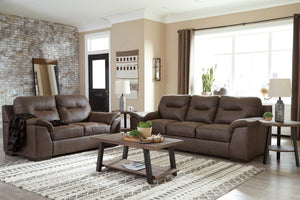 Maderla Brown Sofa Set 1