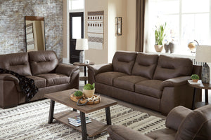 Maderla Brown Sofa Set 1