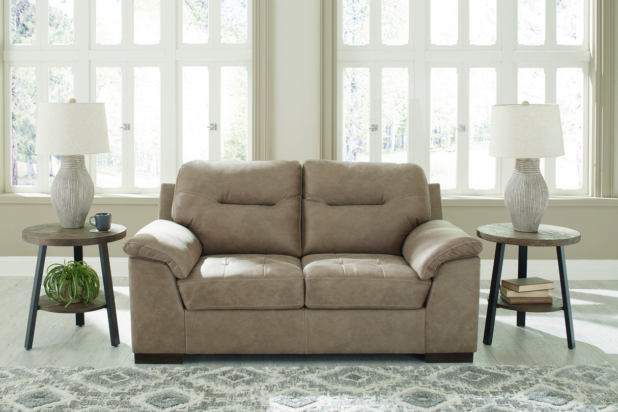 Maderla Beige Sofa Set