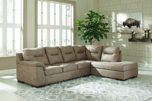 Maderla Beige Raf Sectional