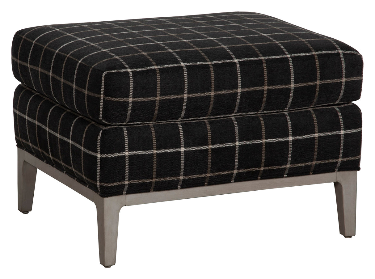 Libby Langdon Rosewood Ottoman