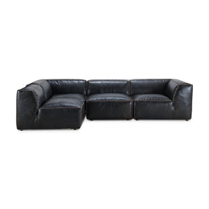 Luxe Signature Modular Sectional Antique Black