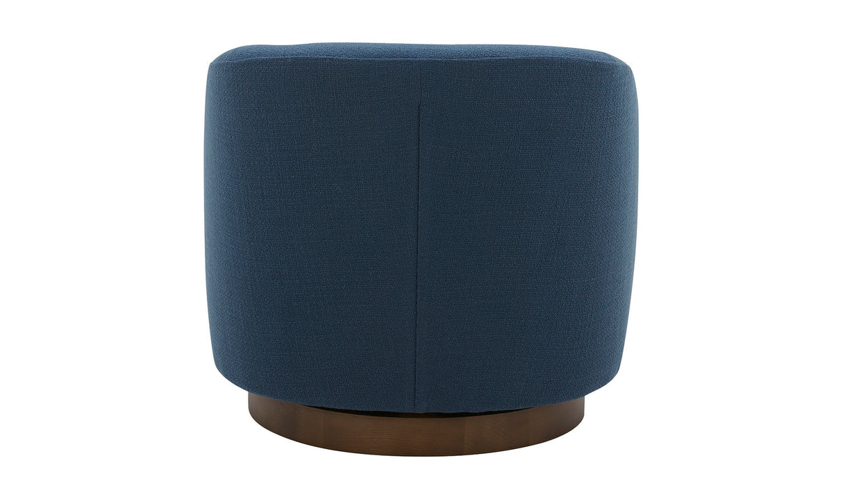 Oscy Swivel Chair Dark Atlantic