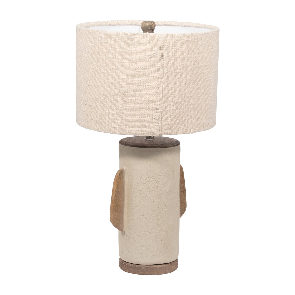 Ecomix, 24" Organic Table Lamp, Ivory