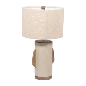 Ecomix, 24" Organic Table Lamp, Ivory