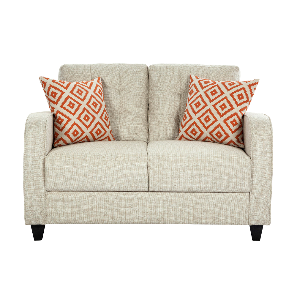 Fullerton Fantasy Beige Loveseat