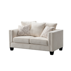 Plush Paradise Beige Loveseat W169