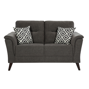 Concord Comfort Grey Loveseat