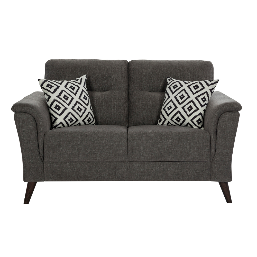 Concord Comfort Grey Sofa Set