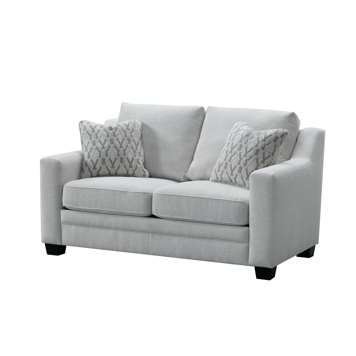 Luxe Haven Creamy Grey Sofa Set