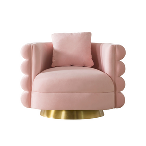 Huda Pink Living Room Set