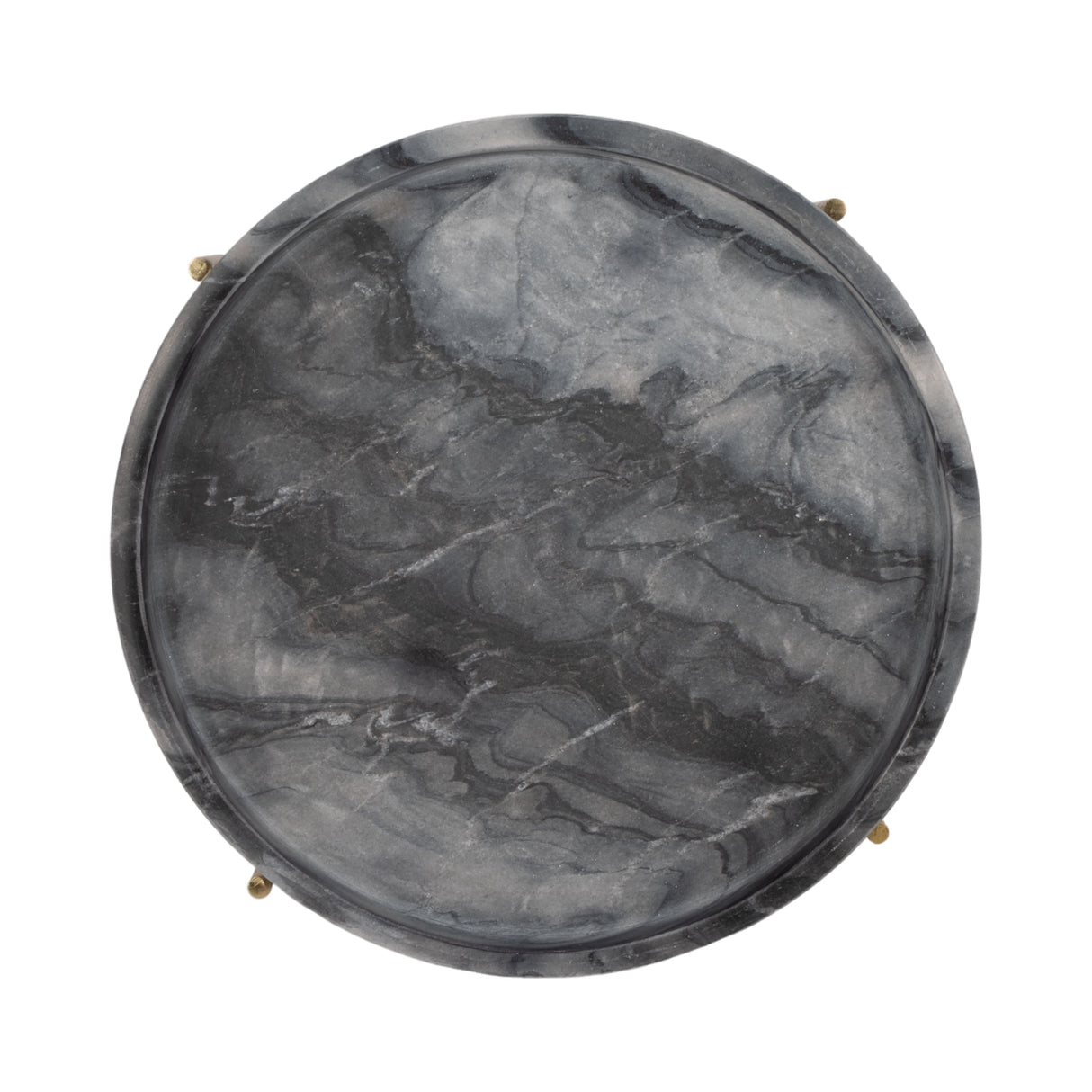 15" Oxford Large Marble Tray, Gray