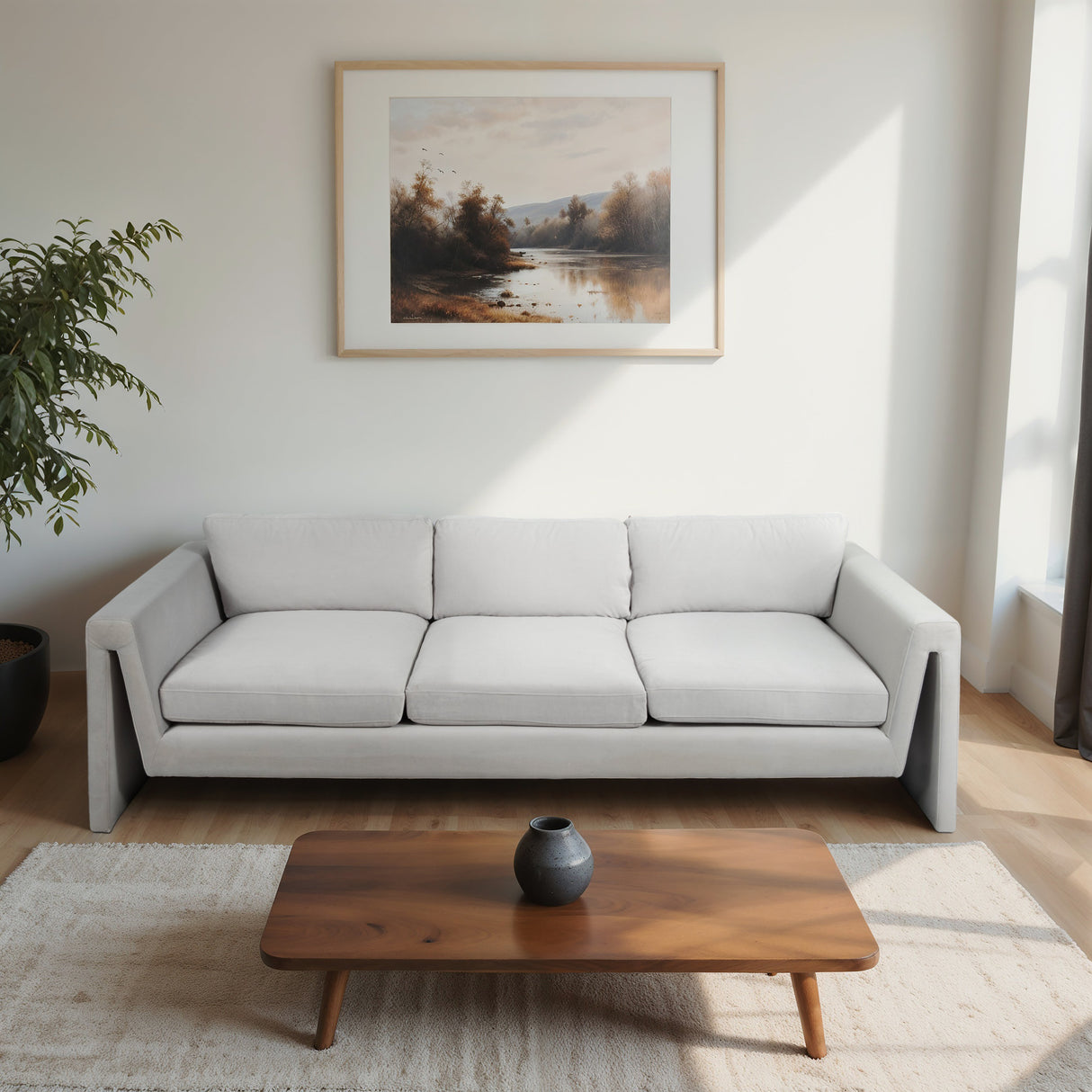 104" Larsson Sofa, Gray