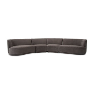 Yoon Eclipse Modular Sectional Chaise Left Umbra Grey