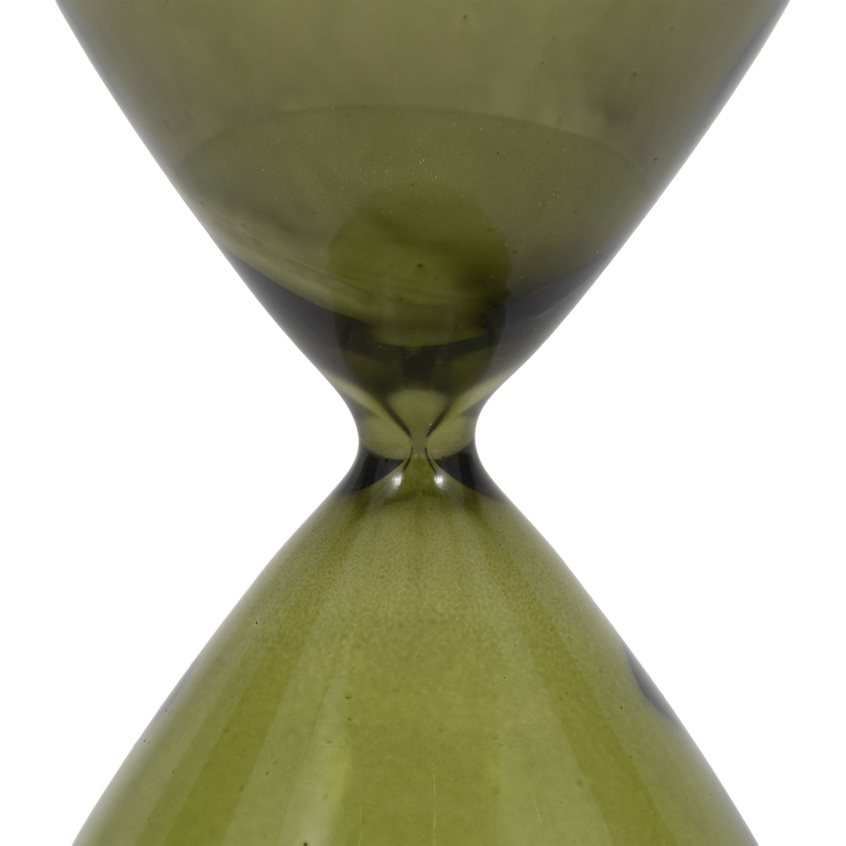 12" Roxie Small Green Hourglass