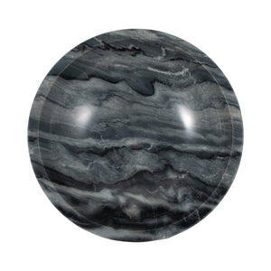 12" Dazey Gray Marble Bowl