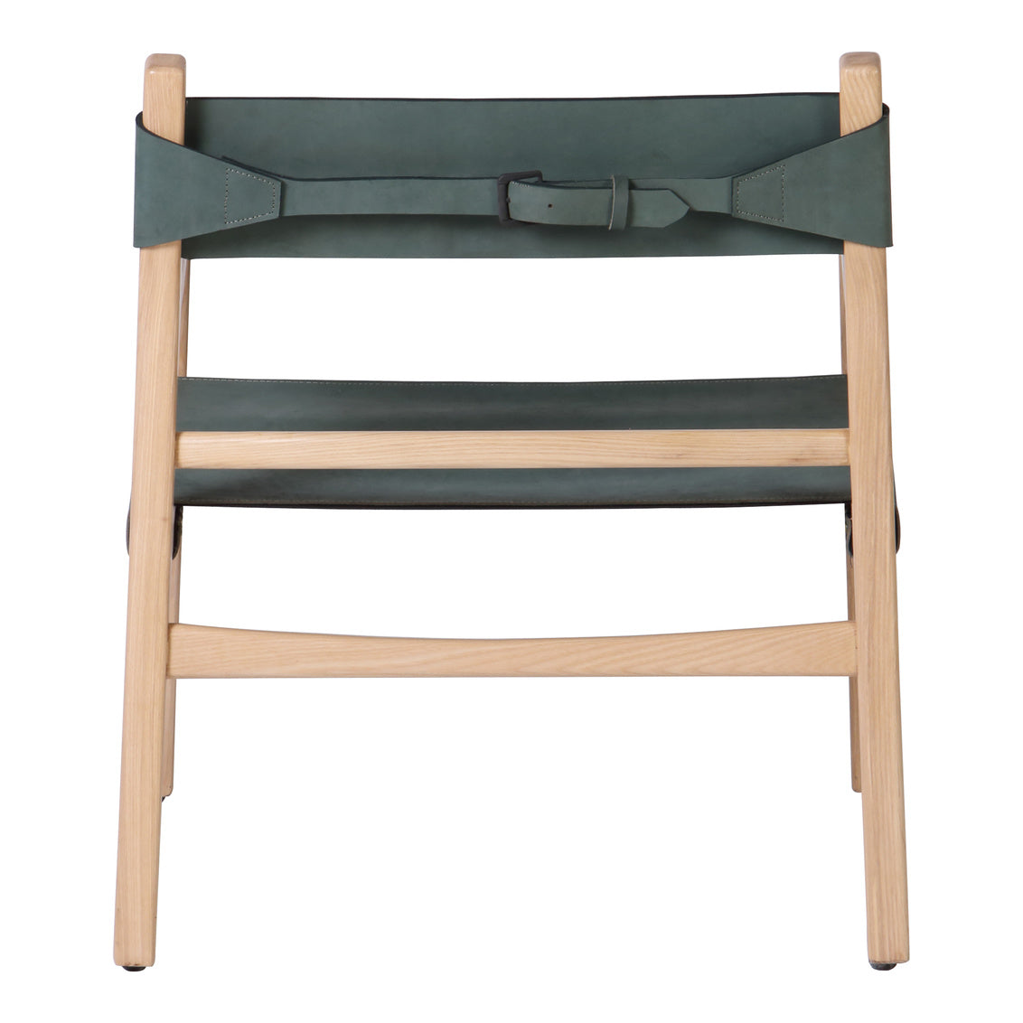 Kolding Chair Seagrass Green Leather