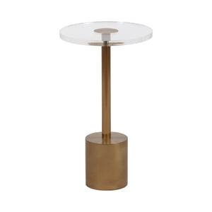 21" Talia Acrylic Accent Table