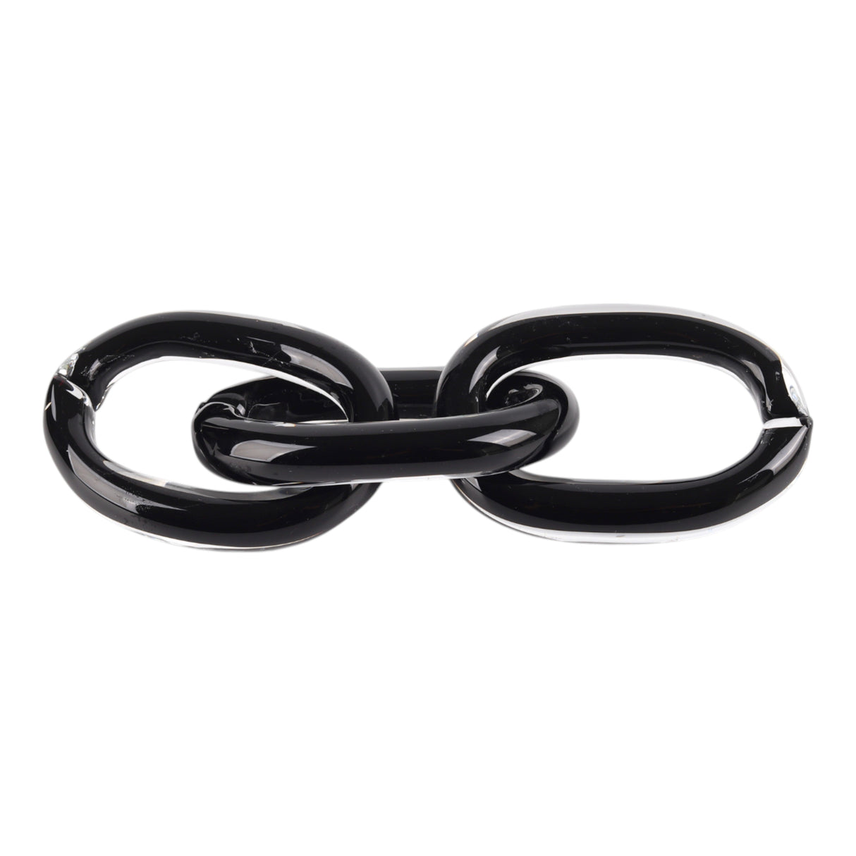 13" Remmon Black Glass Link