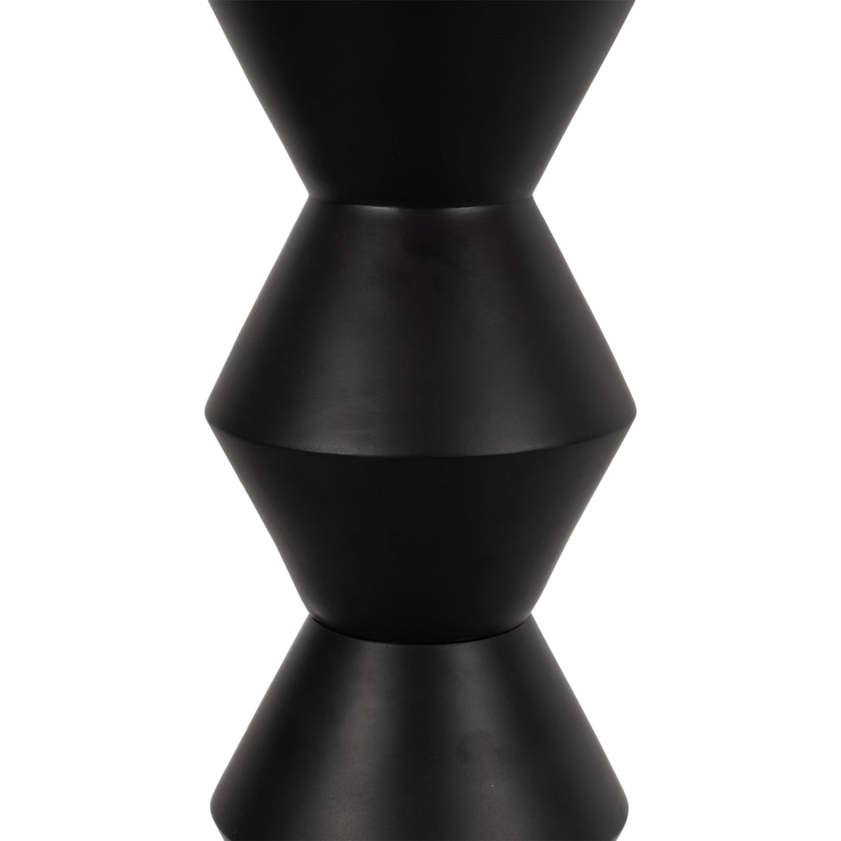 69" Stacked Totem Lamp, Black