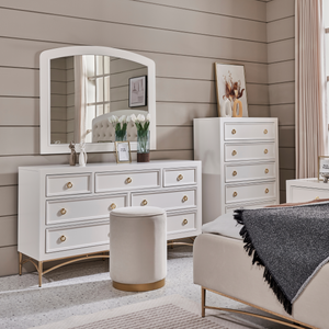 WHITE PEARL DRESSER