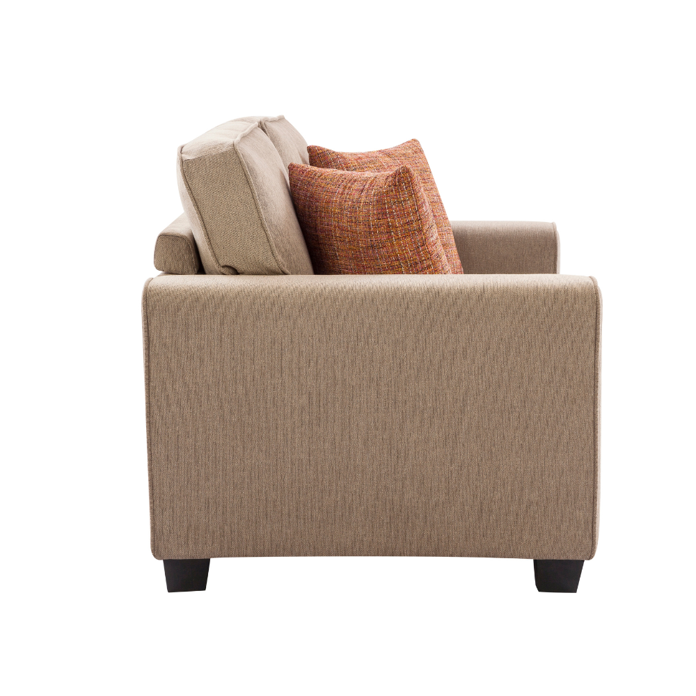 Fernley Friendly Caramel Loveseat