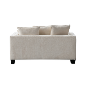 Plush Paradise Beige Sofa Set