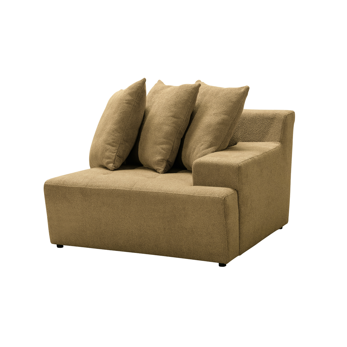 Daniela Mustard Yellow Right Arm Facing Seater W113