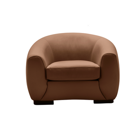 Boucle Leather Chair