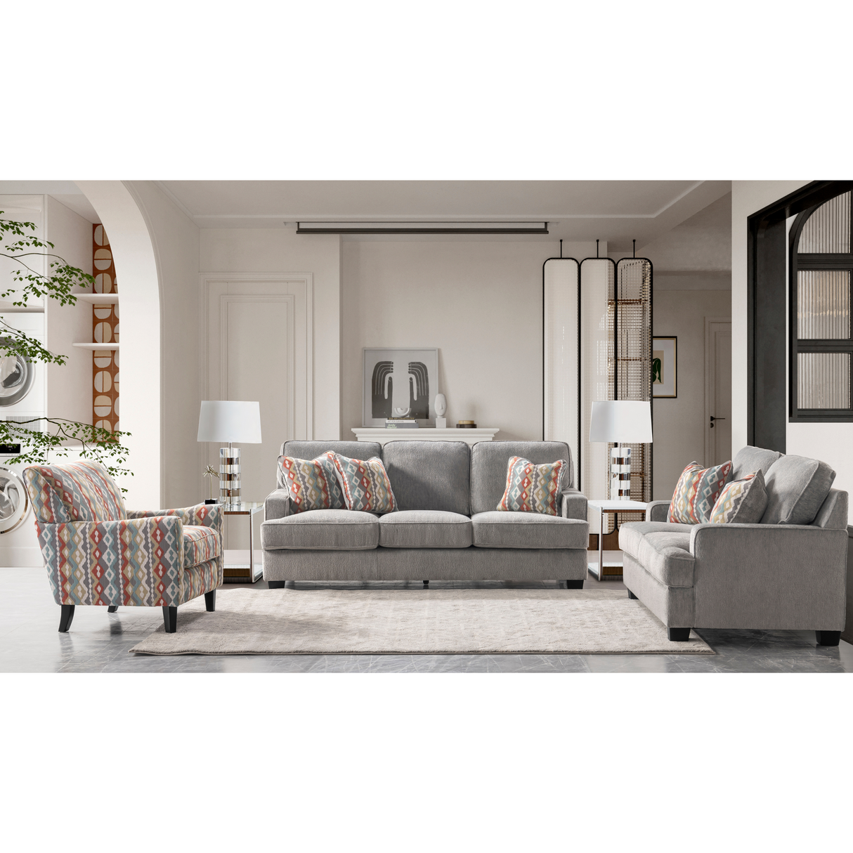 Hawaii Grey Sofa