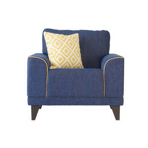 Maryland Majestic Dark Blue Sofa Set