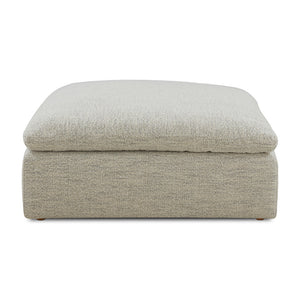 Clay Ottoman Neverfear™ Fabric Coastside Sand