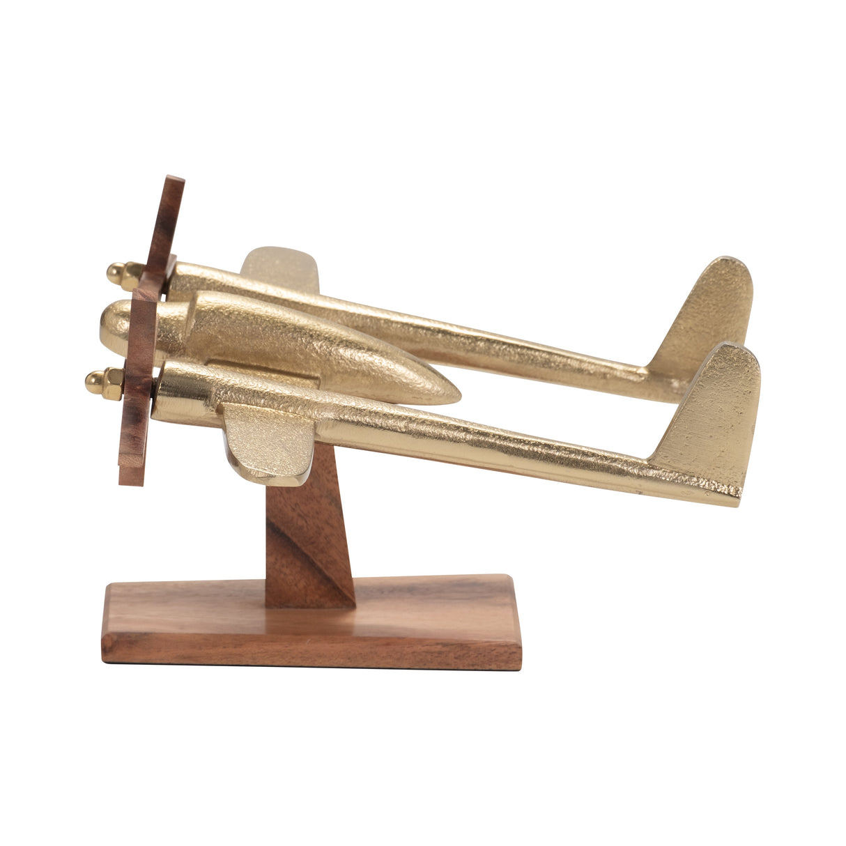 5" Praha Gold Airplane