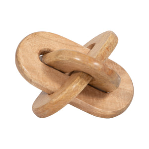 Wood, 10" Decorative Knot, Natural