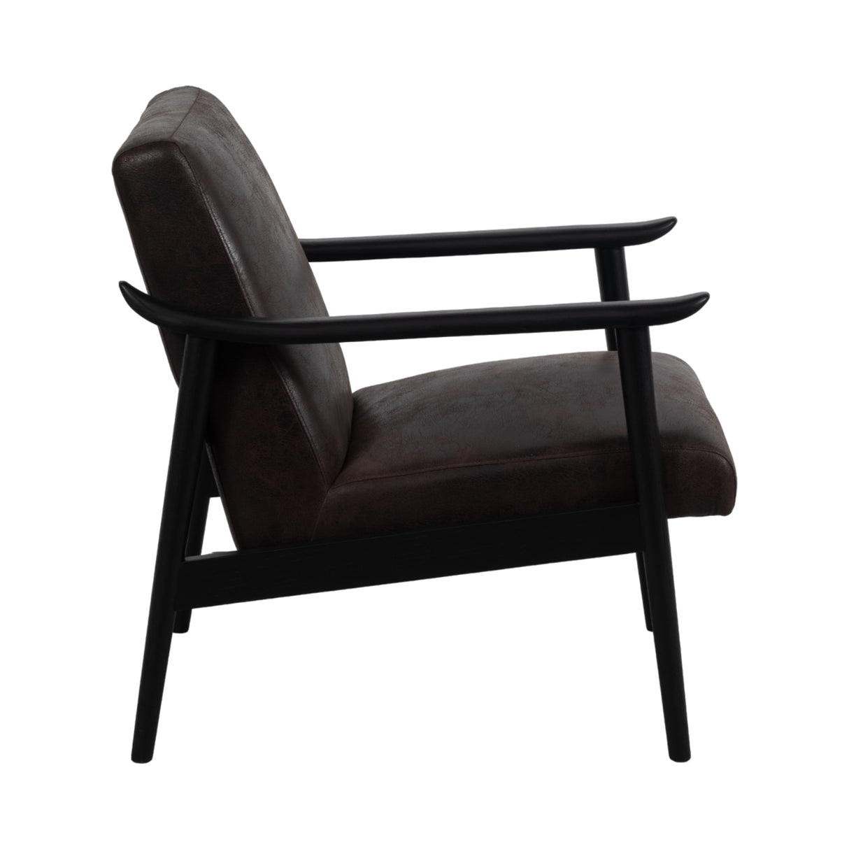 33" Dinasty Accent Chair, Black