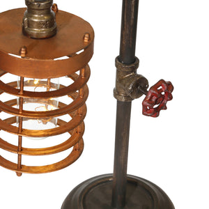 Metal, Pipe  Bo Table Lamp