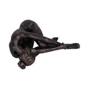 16" Resting Ballerina, Bronze