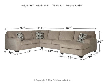 Ballinasloe 3-Piece Sectional