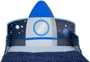 Space Adventures Wooden Toddler Bed