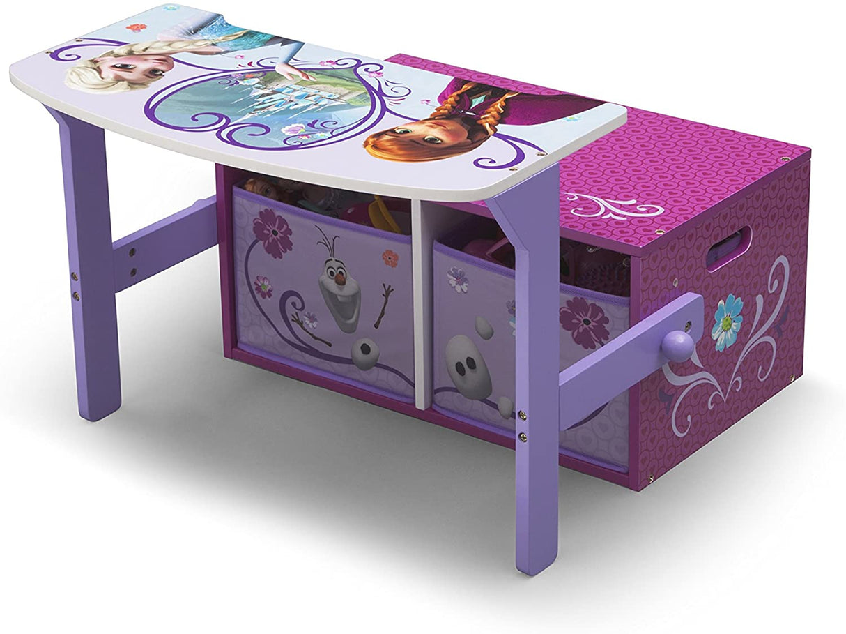 3-in-1 Storage  Bench Desk