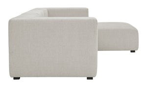 Romy Lounge Modular Sectional Warm Cotton