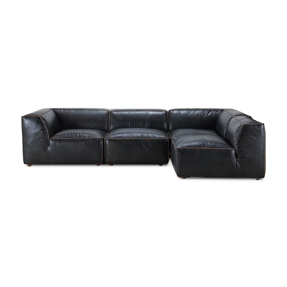 Luxe Signature Modular Sectional Antique Black