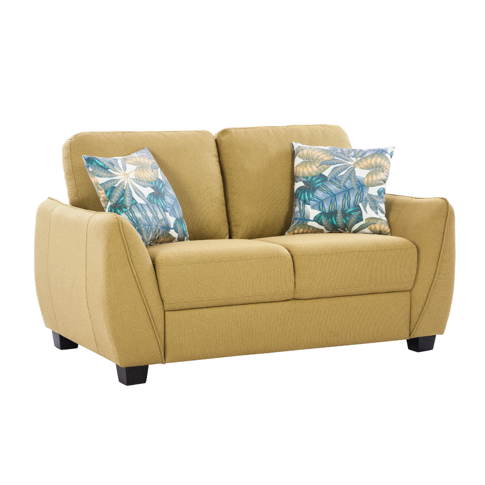 Virginia Venust Yellow Loveseat (150cm)